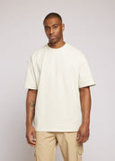 Woven short sleeve men’s T-shirt with HD chest logo – Aeden