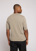Knitwear polo in Vetiver