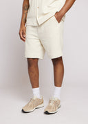 Smart-casual men’s shorts with button closure and hidden zip pockets – Aeden