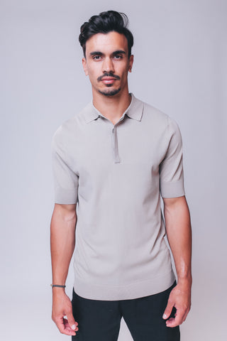 Nicko knit | Taupe