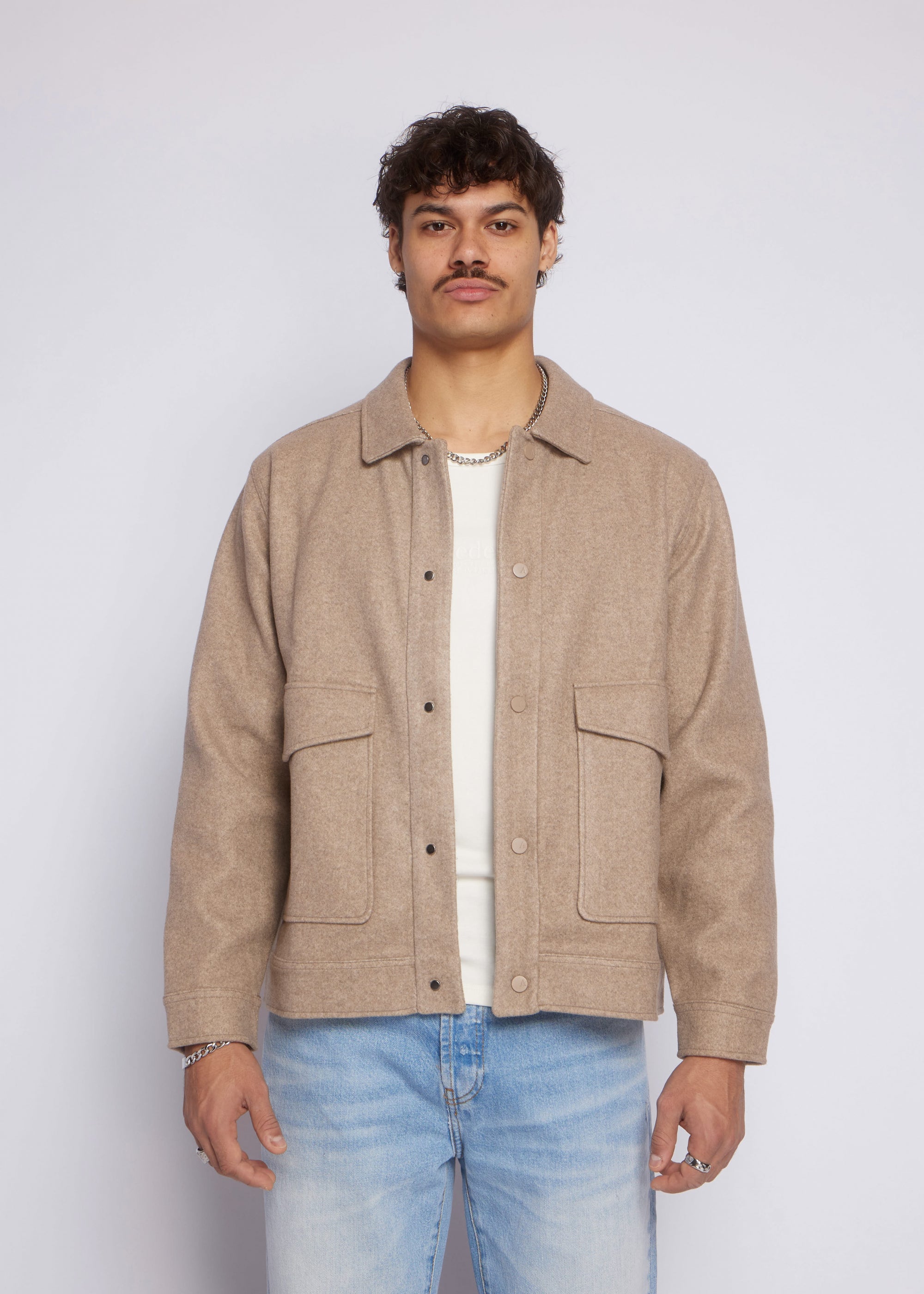 Mark Jacket | Sand Mel