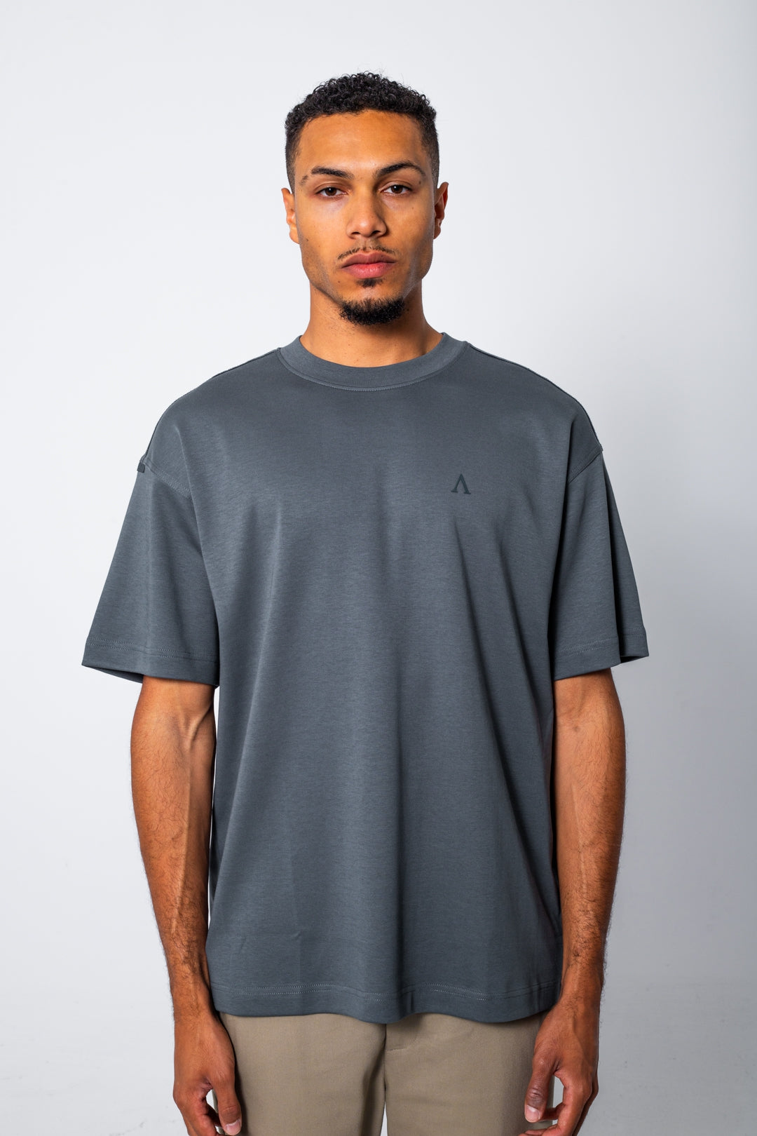 Marshall Tee | Grey/Blue