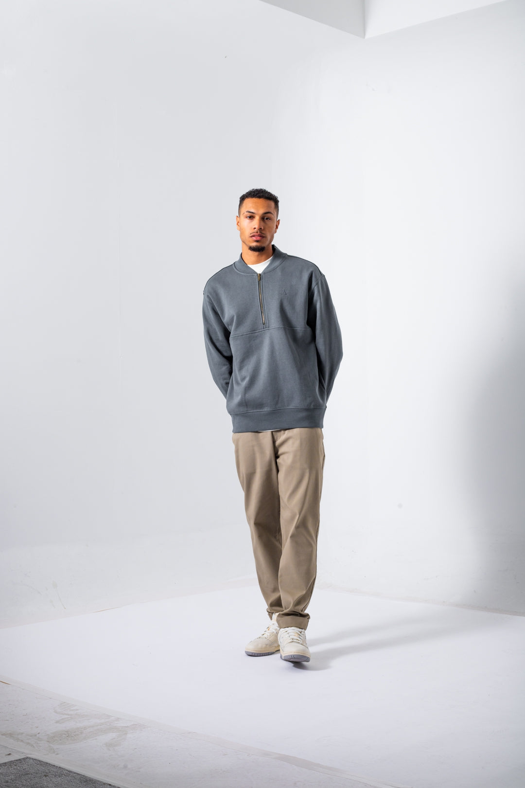 Granit Sweater | Grey/Blue