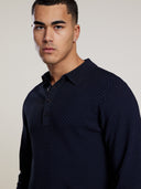 Duncan knit | Dark Blue