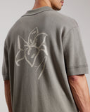 Harper Knit Polo | Vetiver