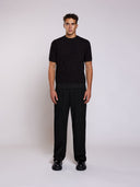 Silver Tee | Black