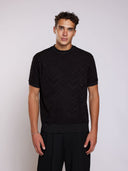 Silver Tee | Black