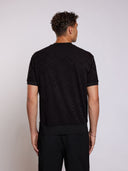Silver Tee | Black