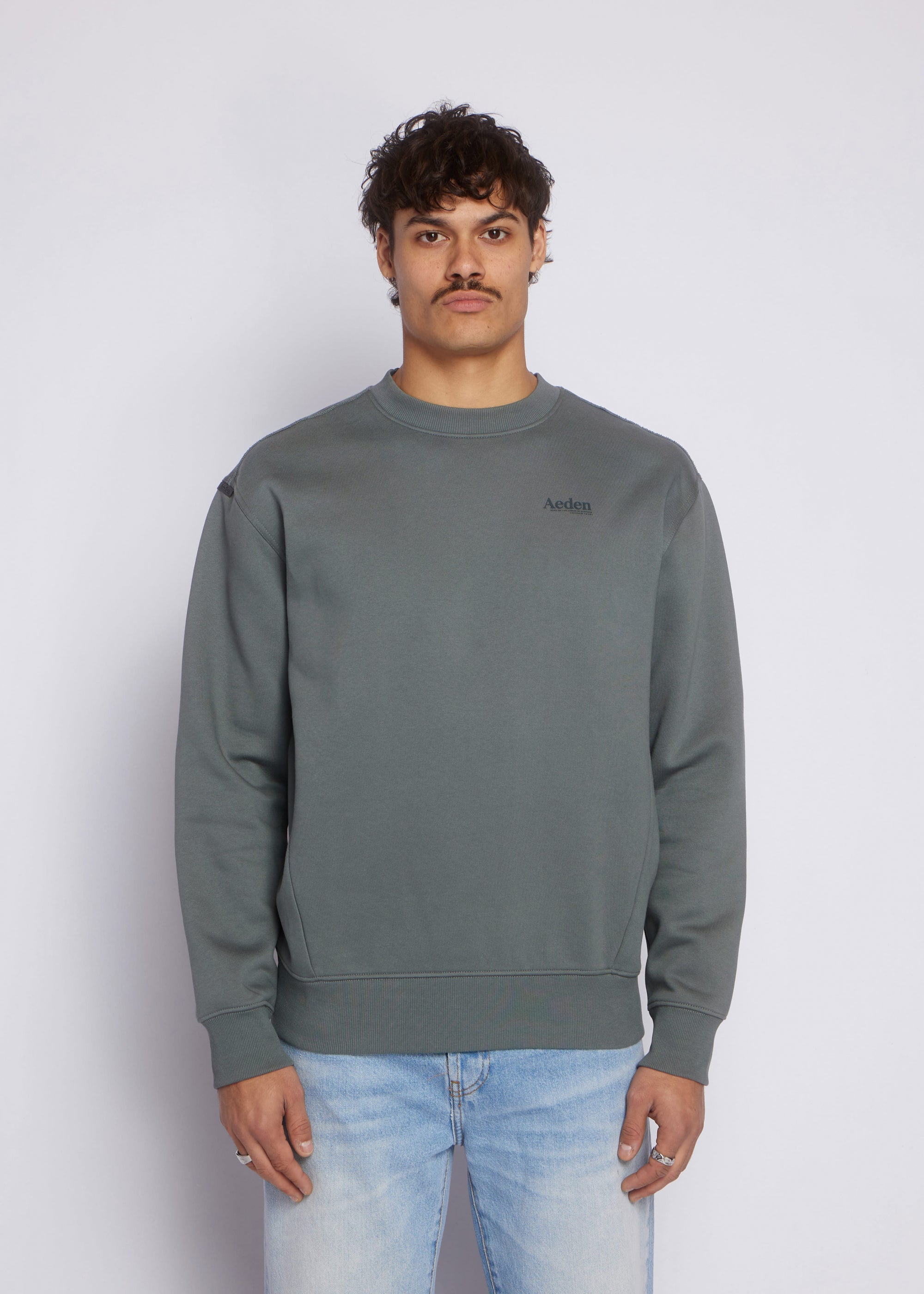 Hero Sweater | Grey/Blue