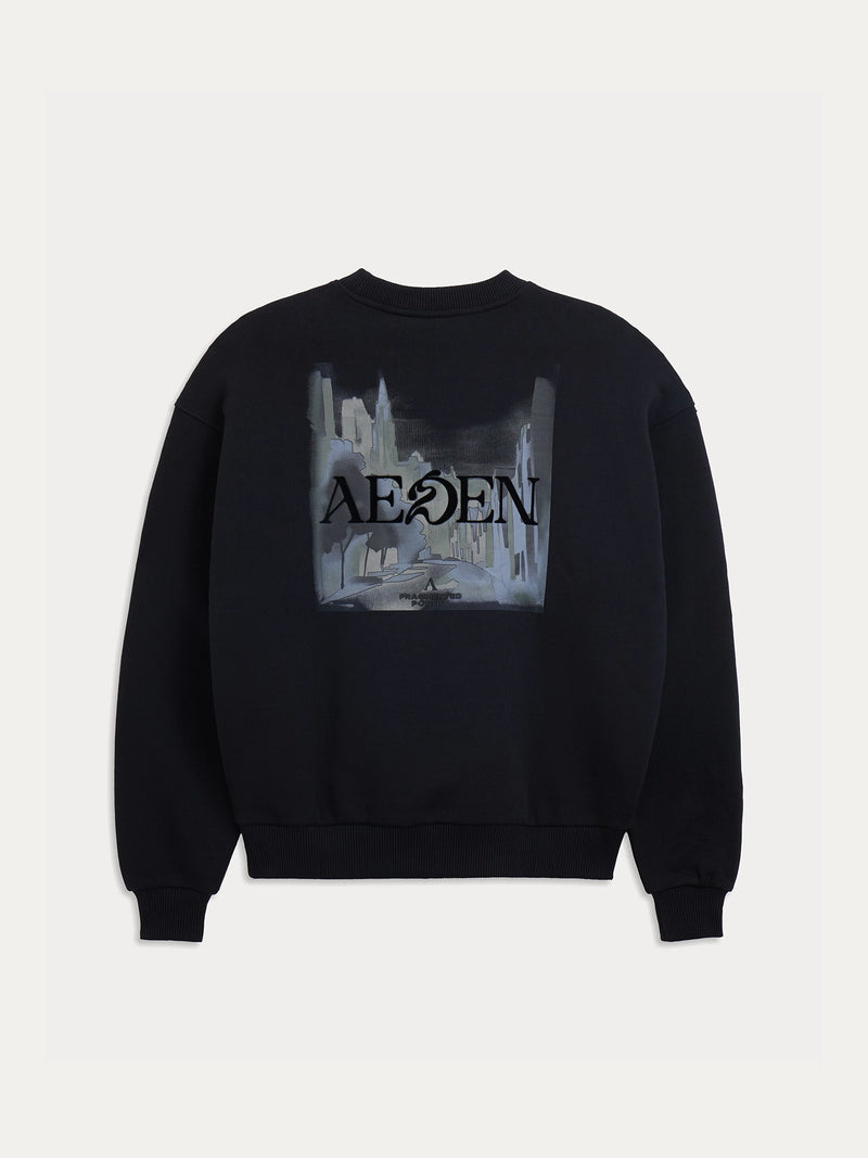 Alaric Sweatshirt | Black