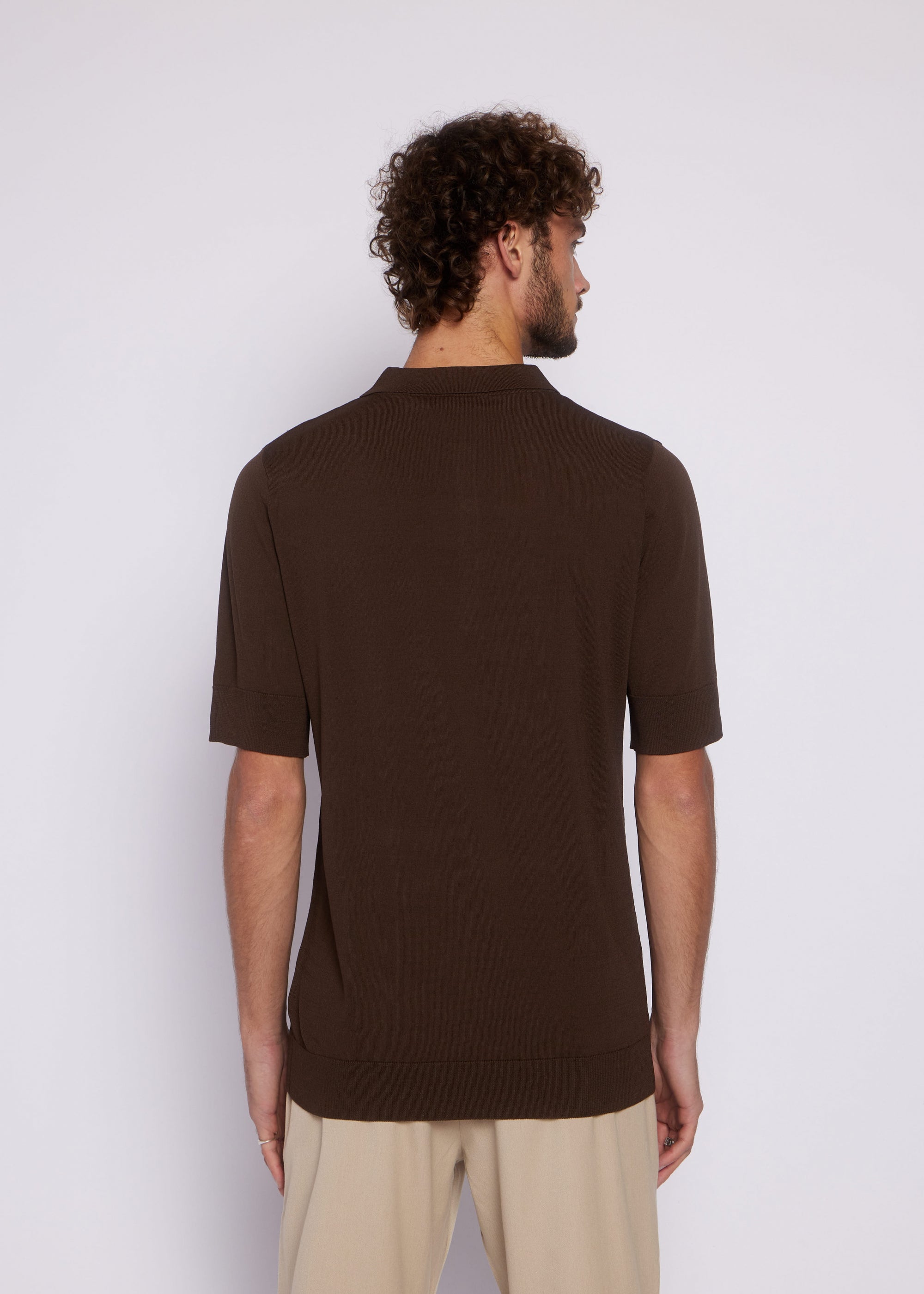 Nicko knit | Brown