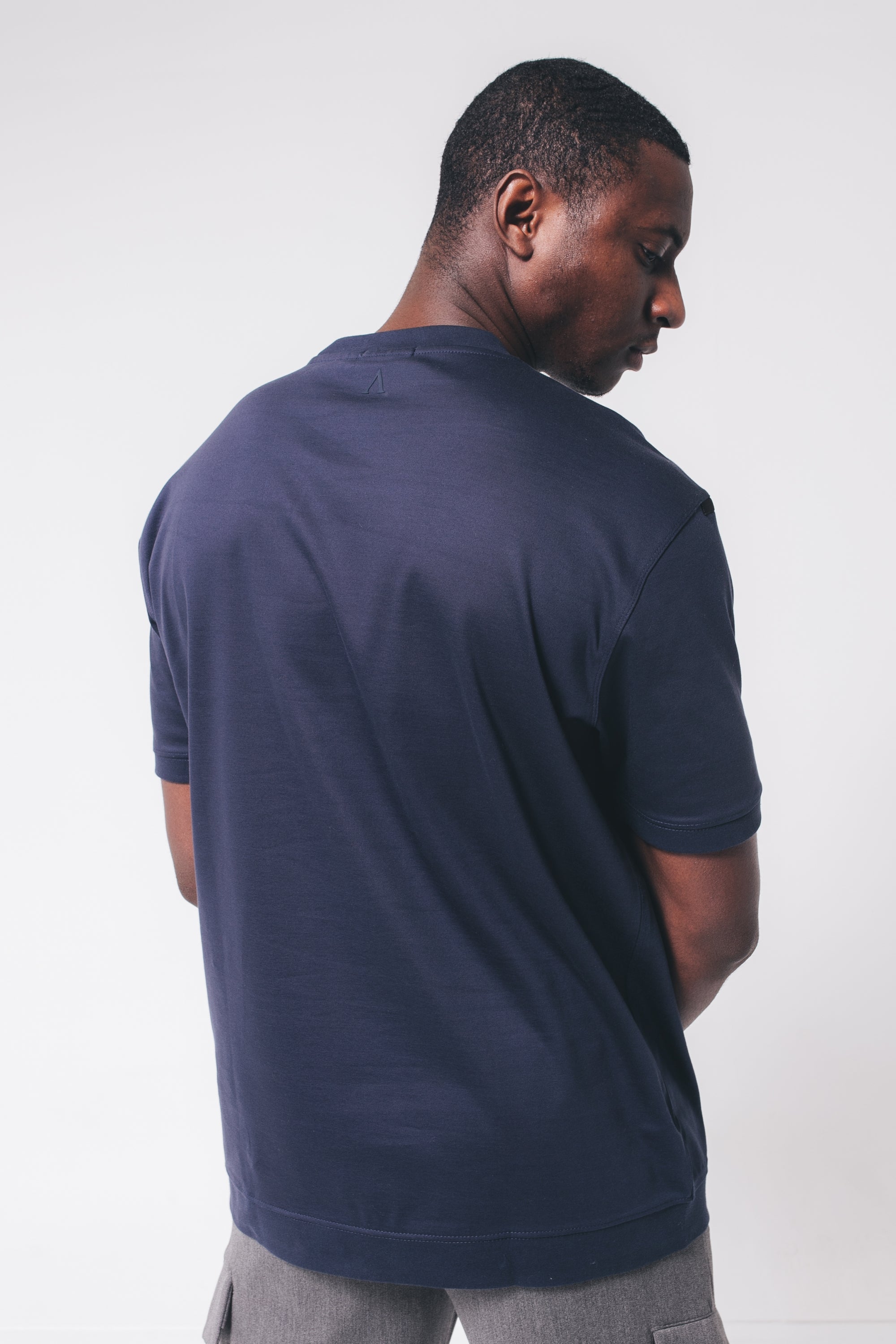 Baker Tee | Dark Blue