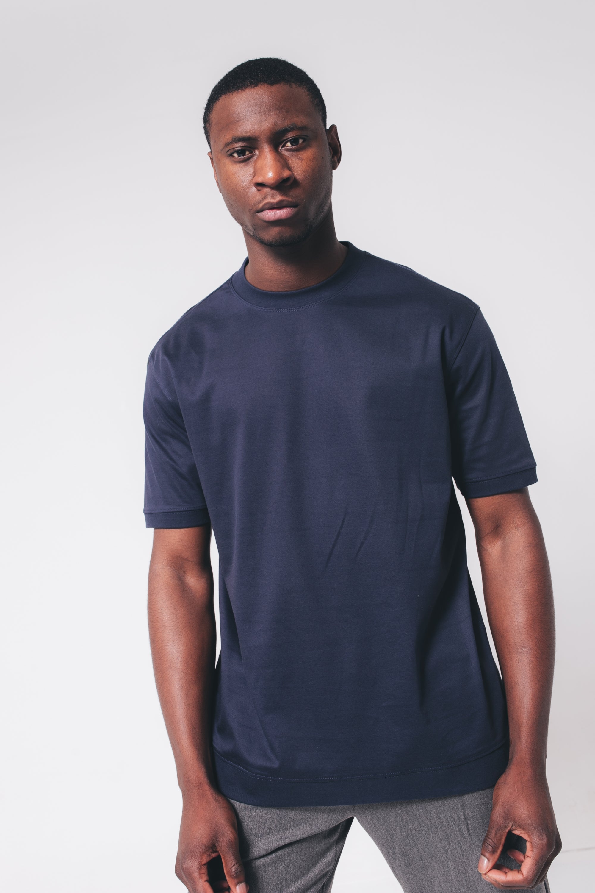 Baker Tee | Dark Blue