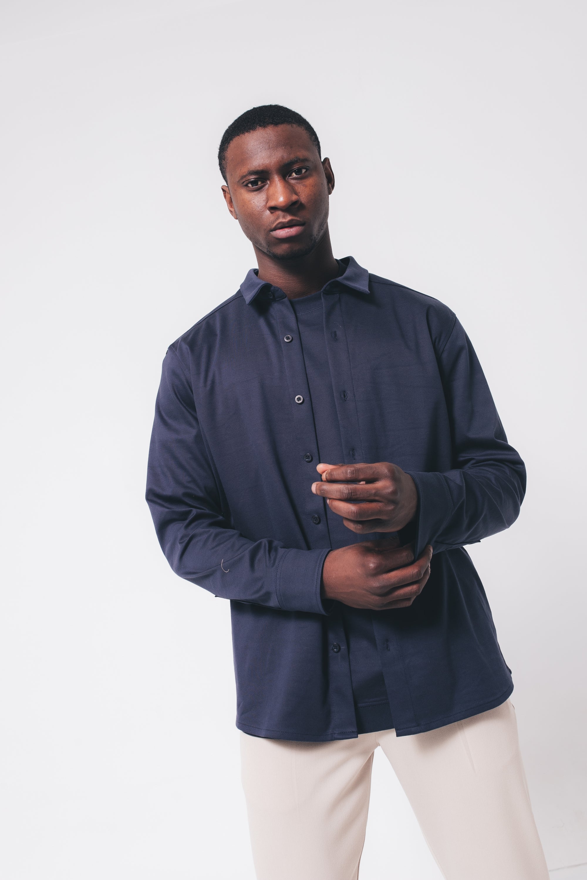 Marley Shirt | Dark Blue