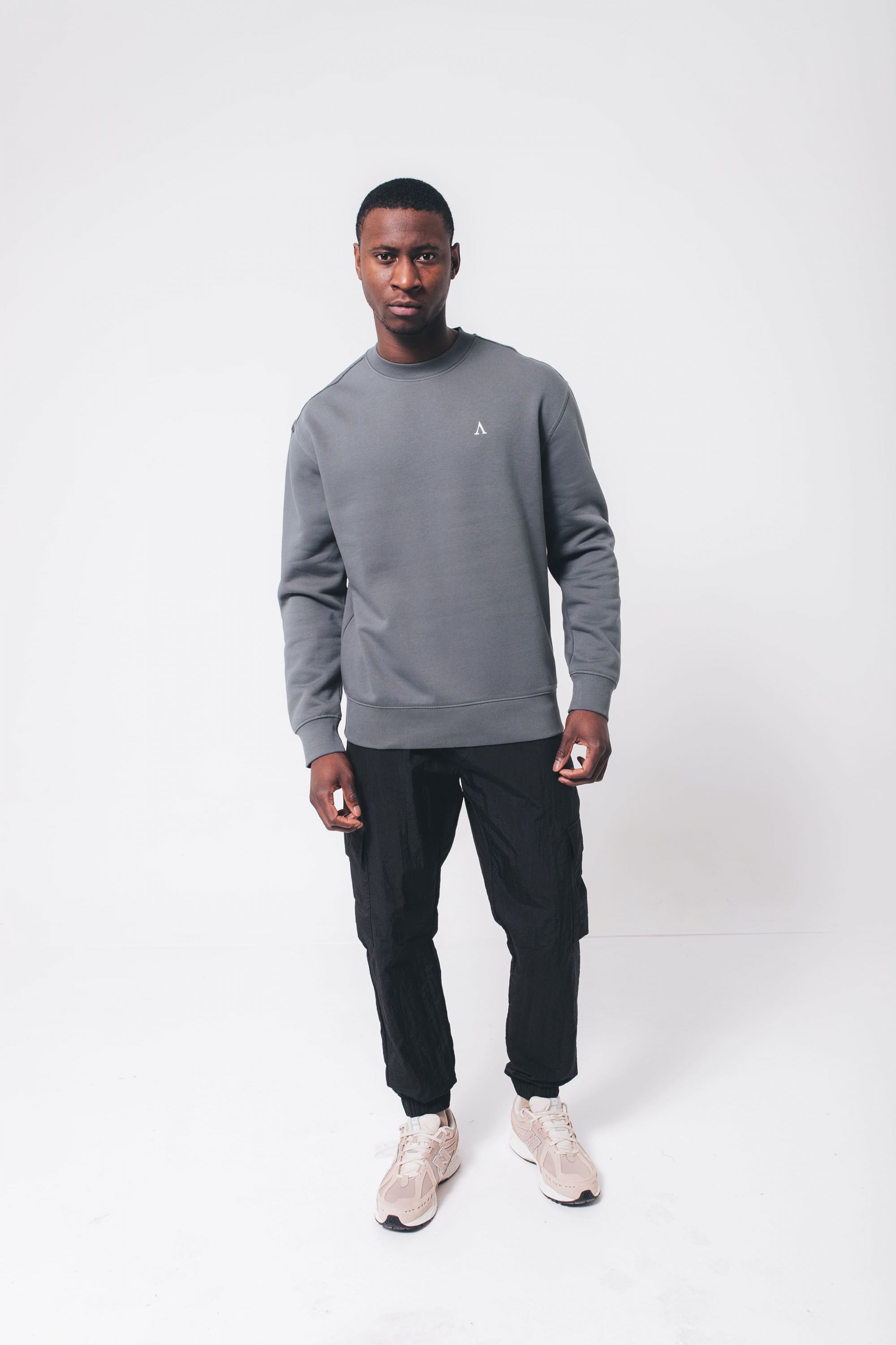 Verso Sweater | Grey/Blue