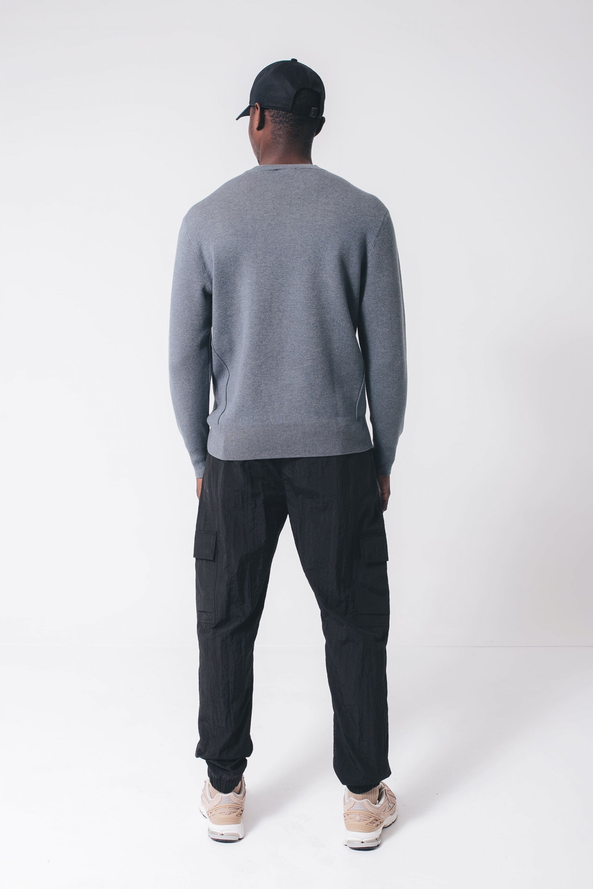 Zac knit | Grey/Blue