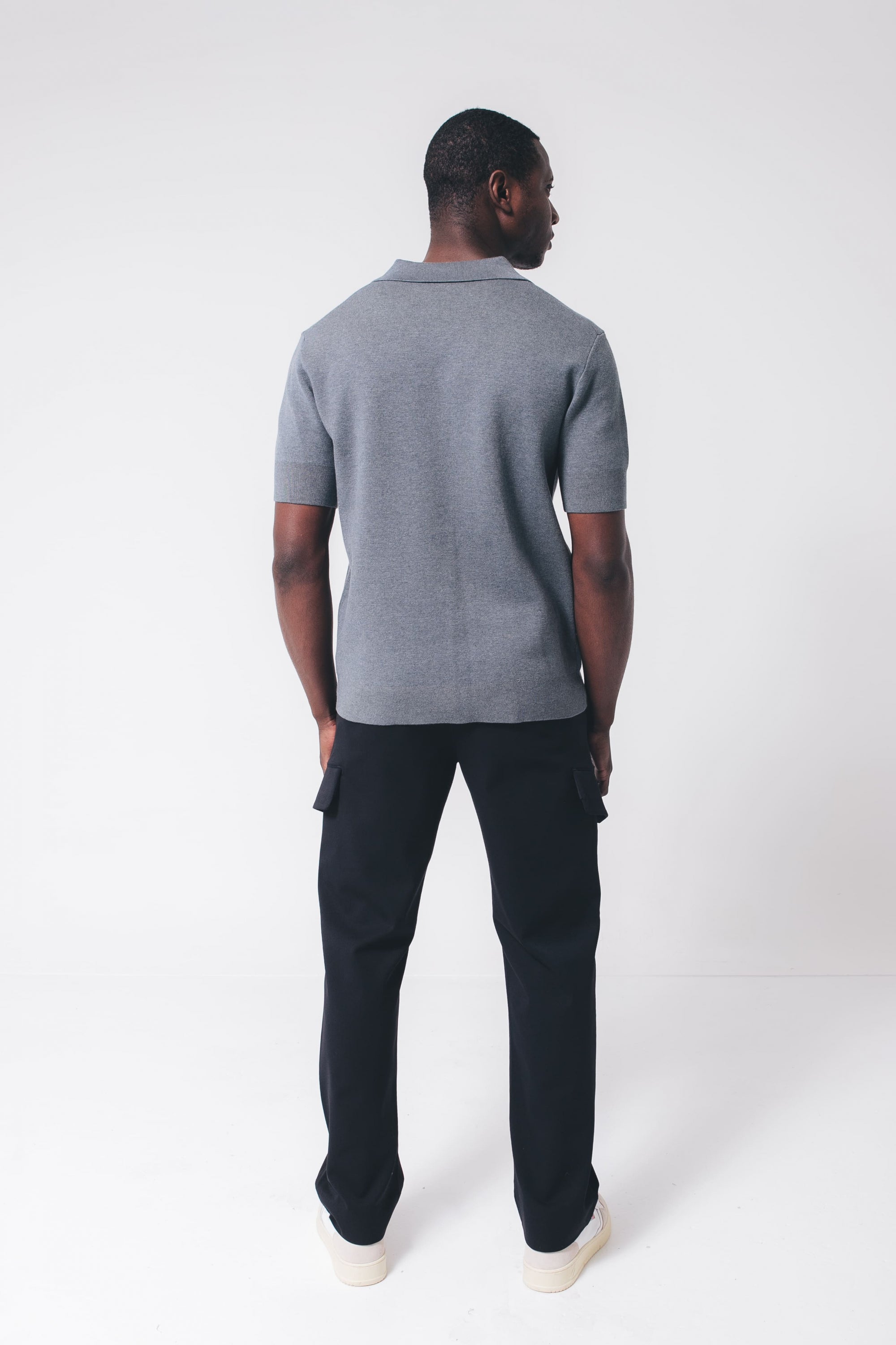 Zayden Knit | Grey/Blue