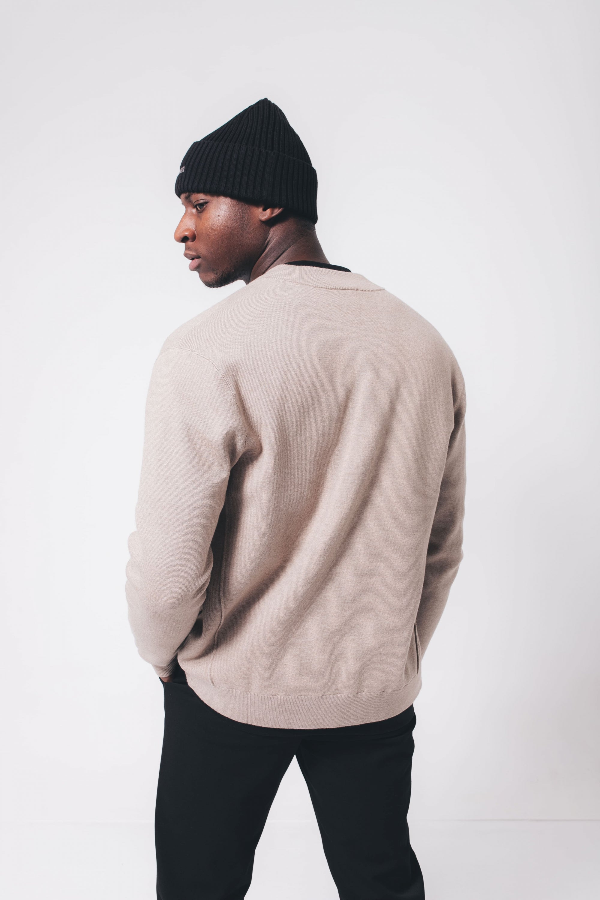 Zev Knit | Taupe