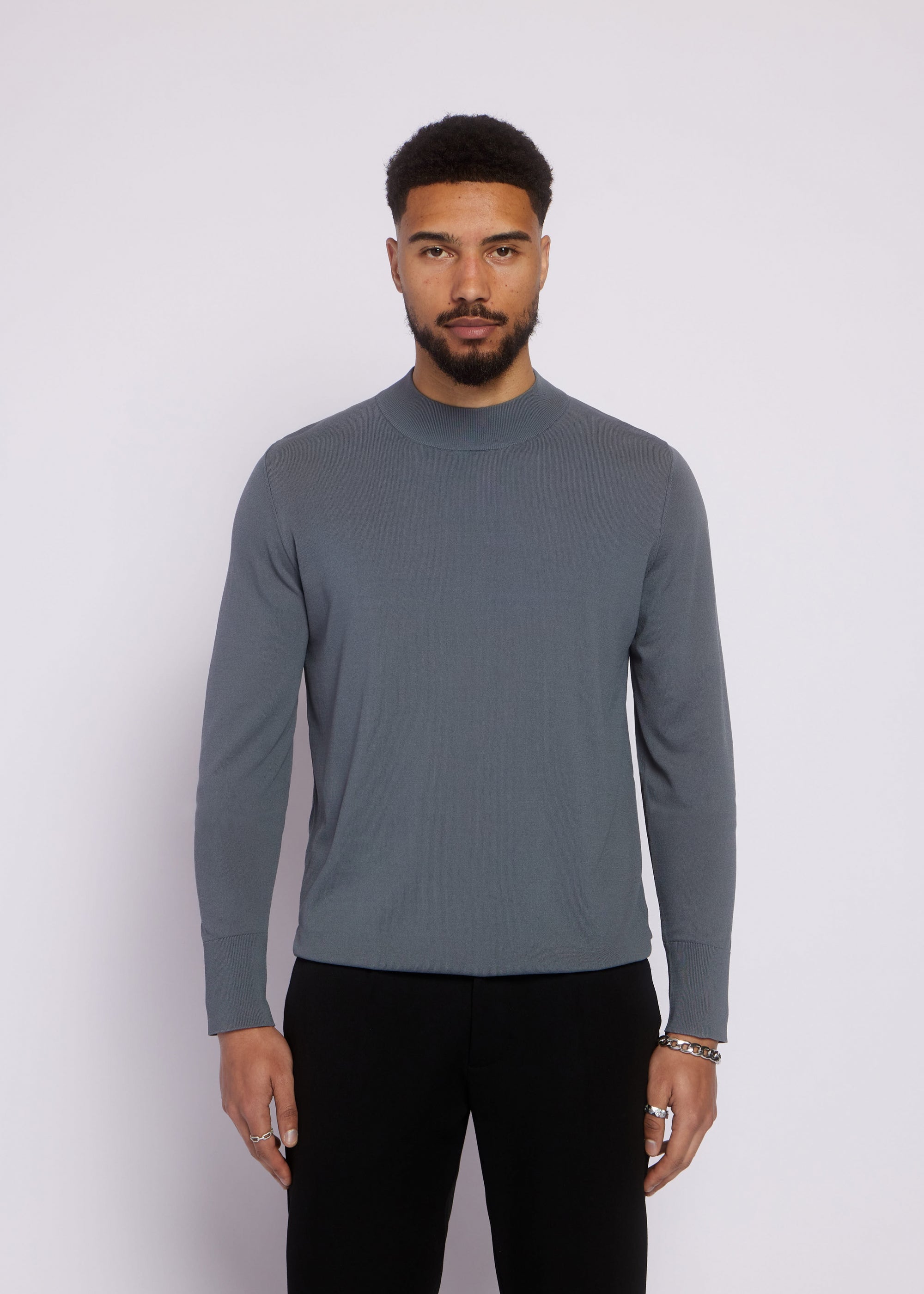 Normano Knit | Grey/Blue