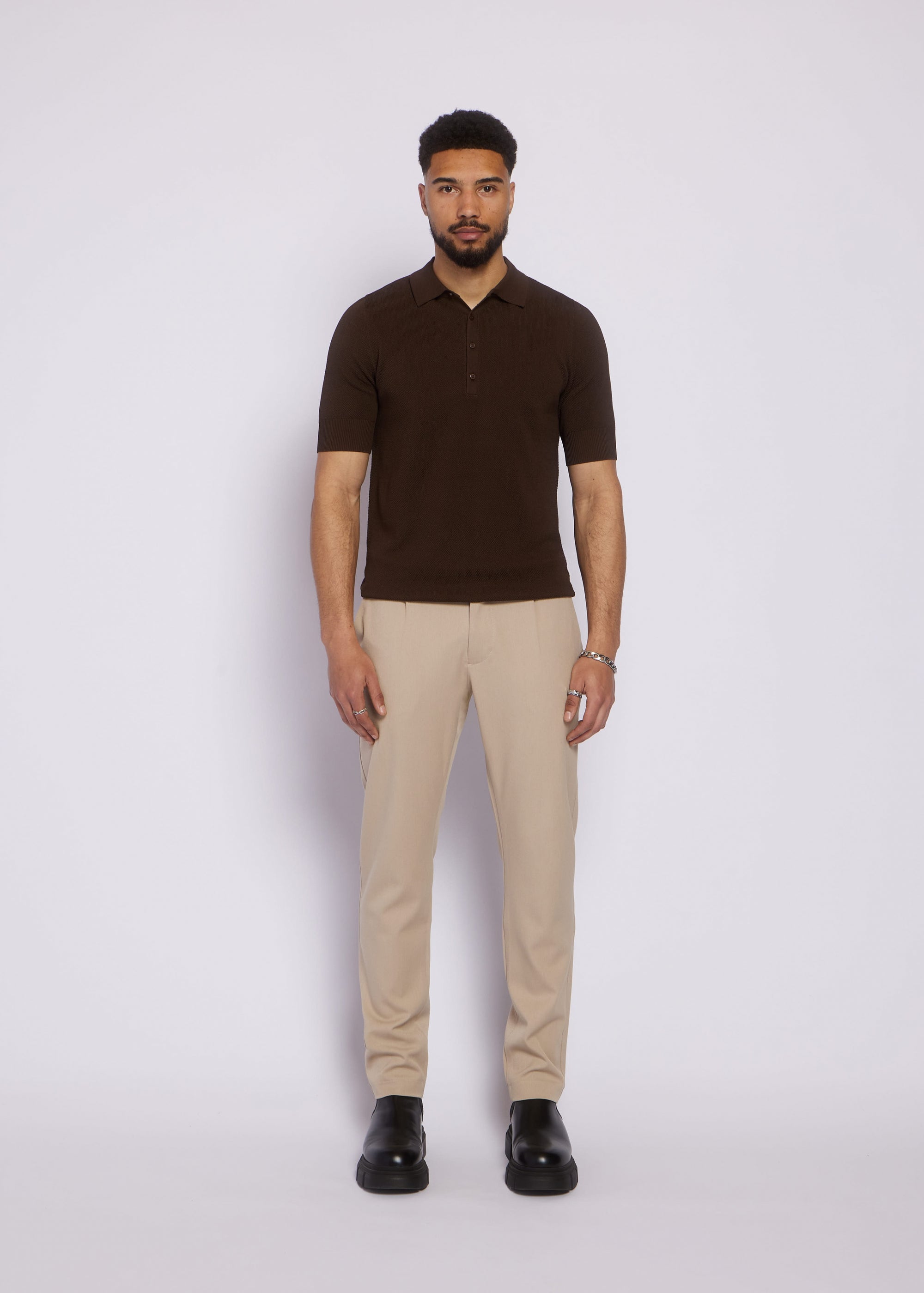 Bruces knit | Brown