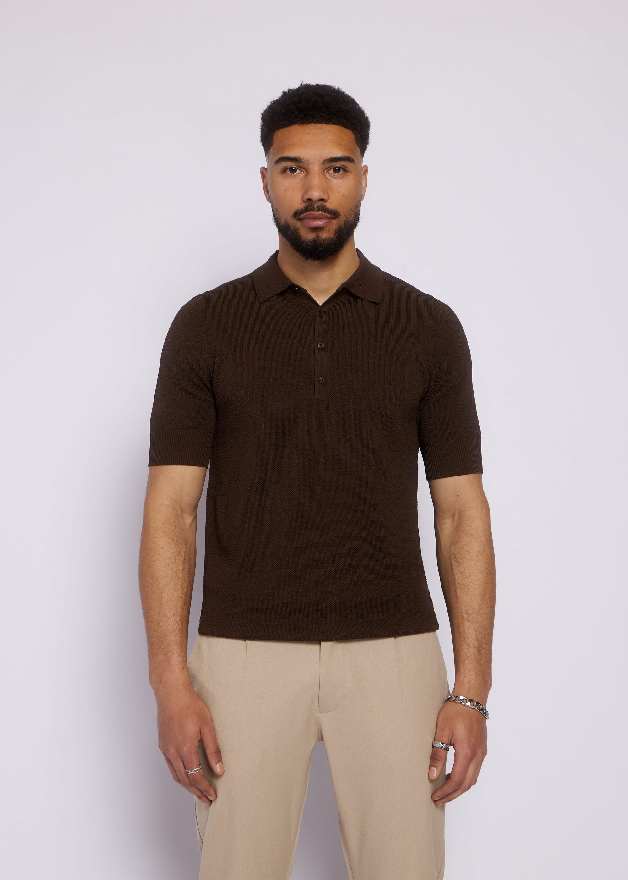 Bruces knit | Brown