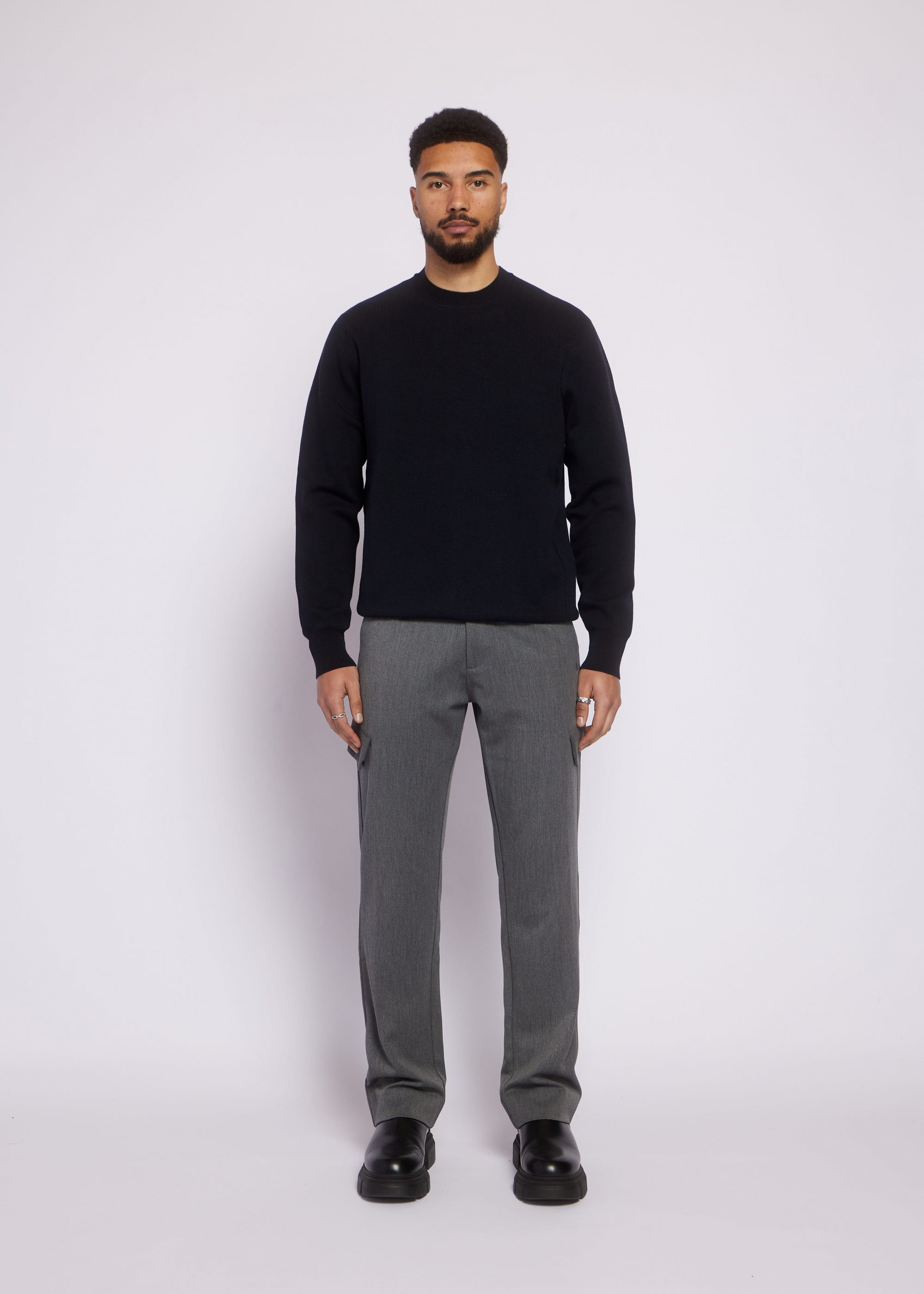 Zac knit | Dark Blue