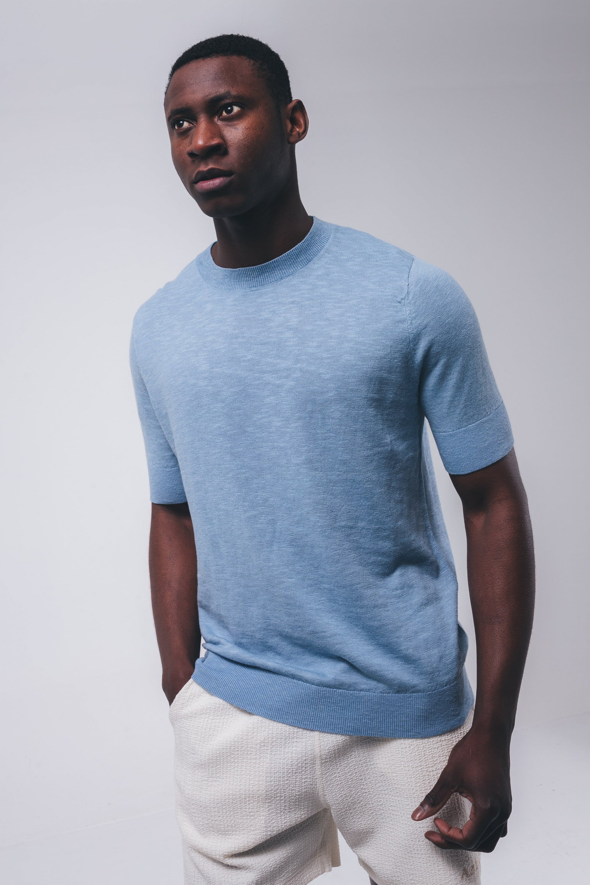 Laurence knit | Corn Blue