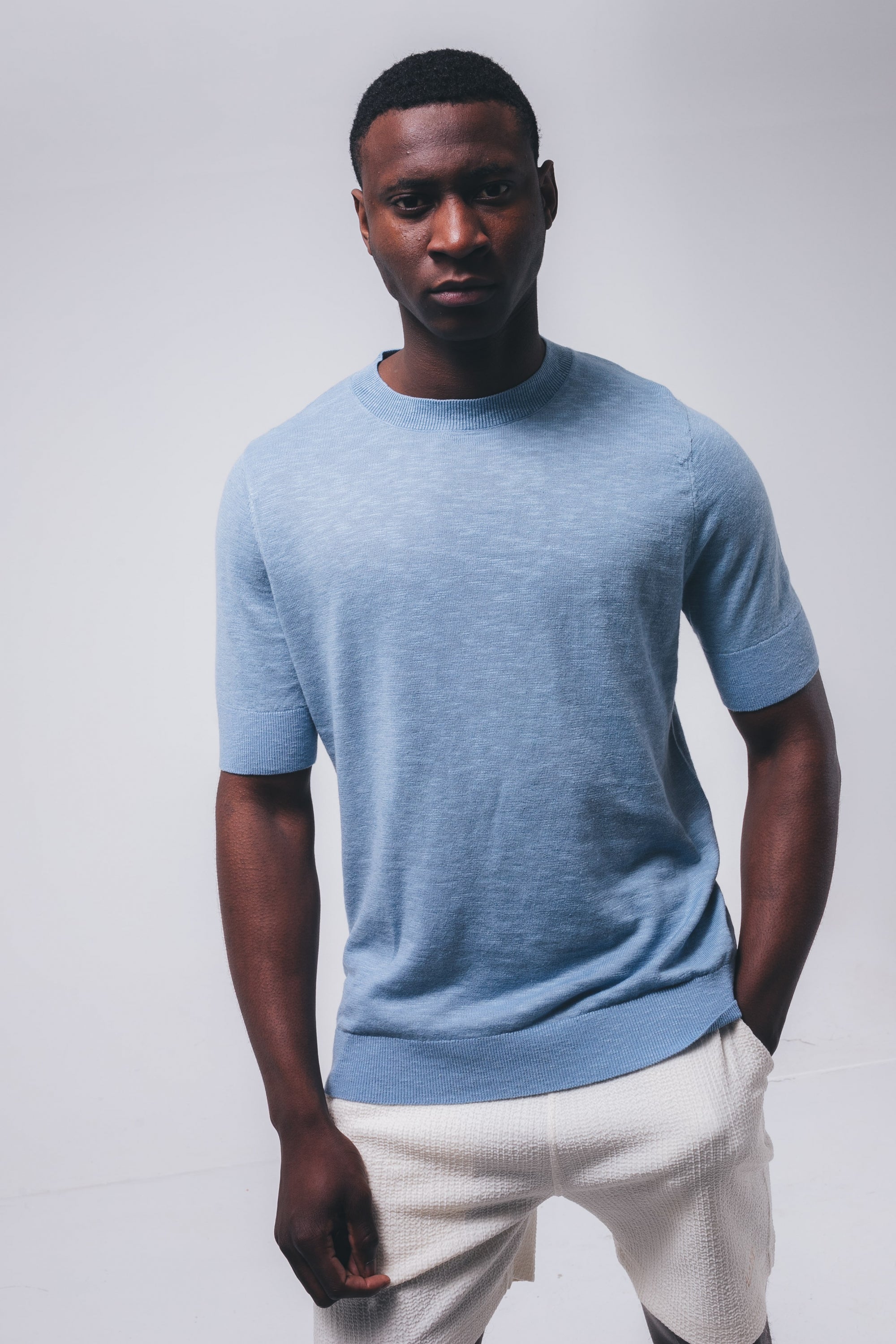 Laurence knit | Corn Blue