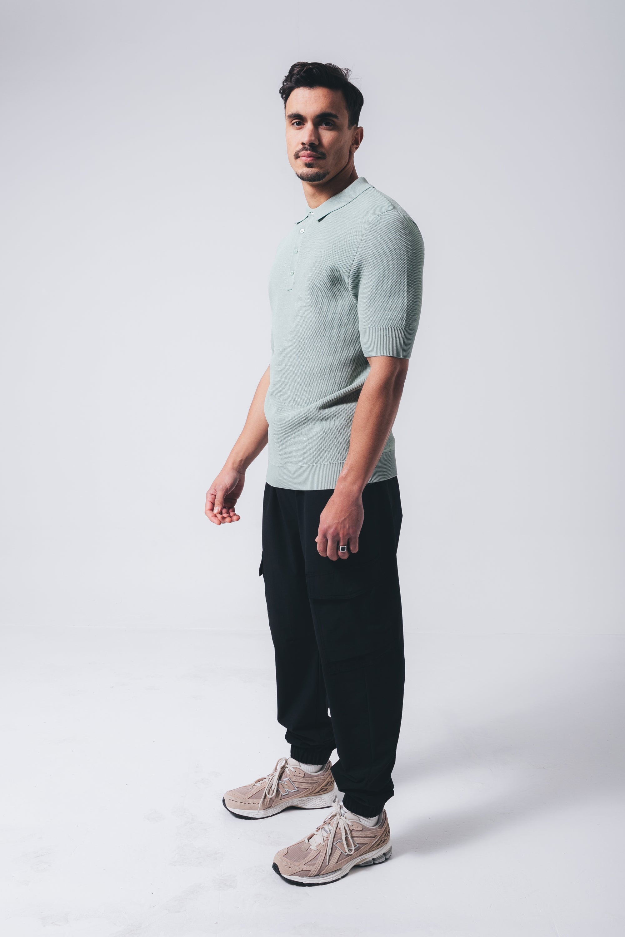 Bruces knit | Sea Foam