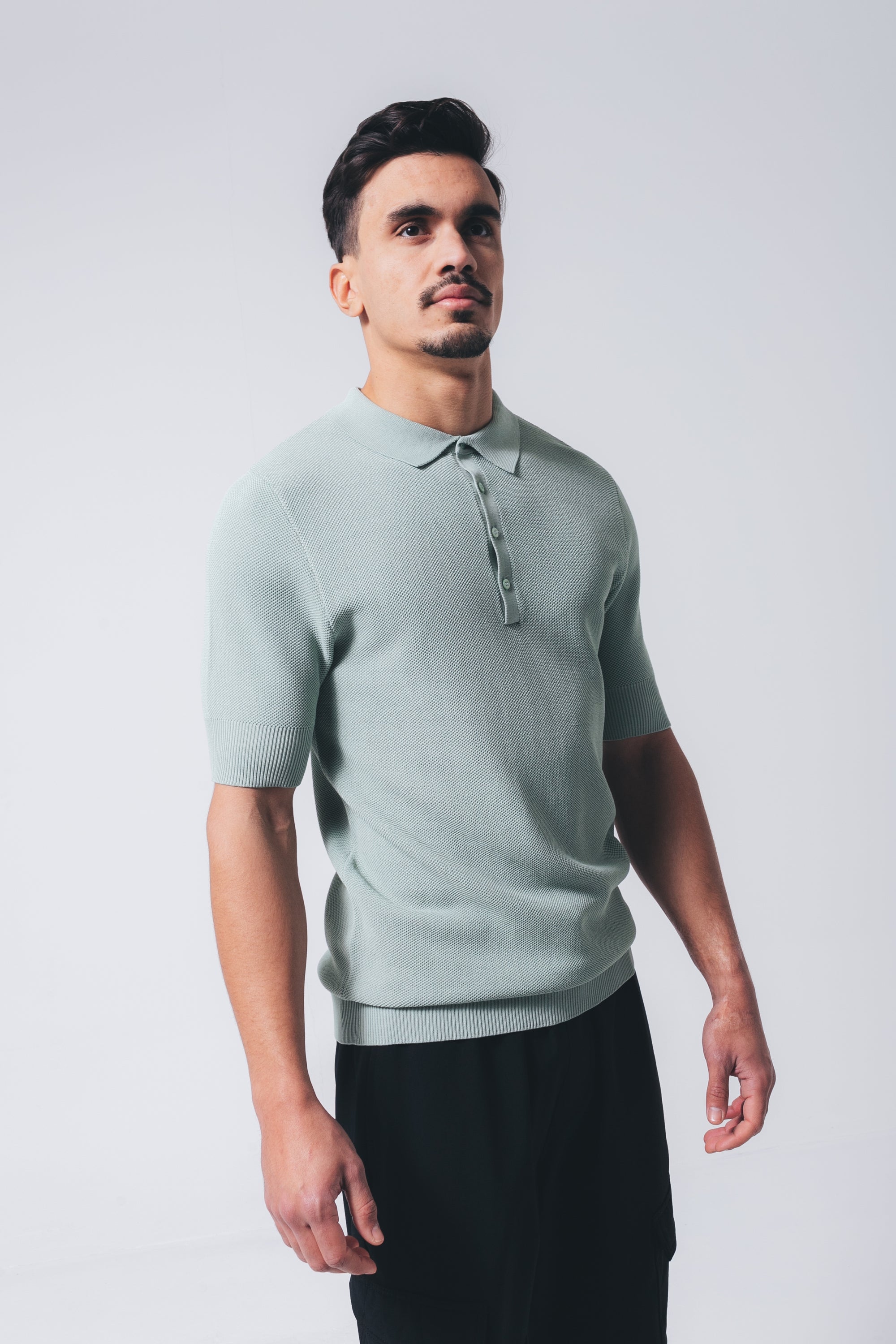 Bruces knit | Sea Foam