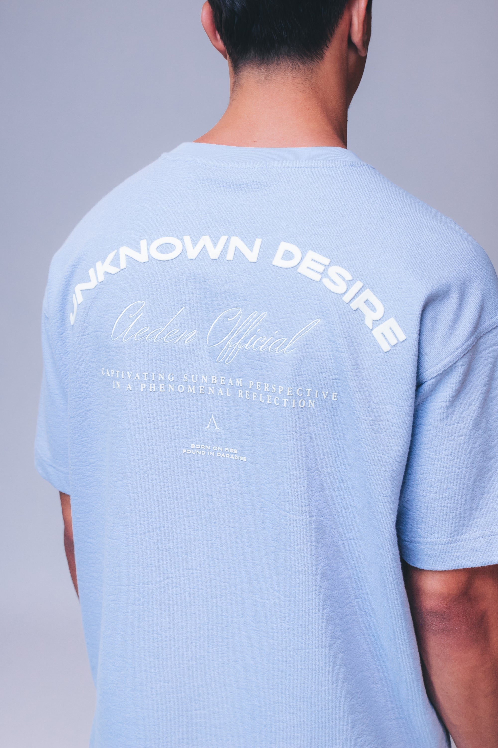 Rushy Tee | Corn Blue