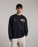 Aris Long-Sleeve Tee | Black