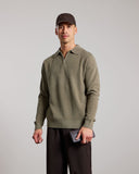 Aurelion Long-sleeve Polo | Ivy Green