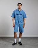 Breech Shorts | Light Blue Denim