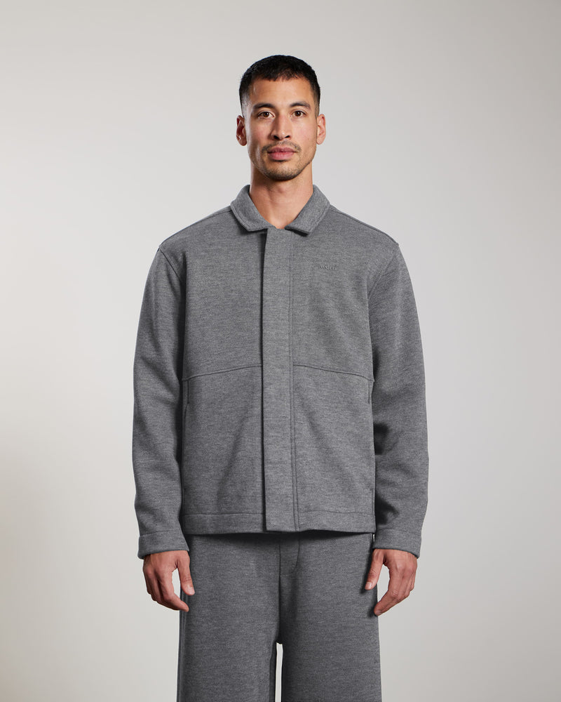 Elon Jacket | Dark Grey Melange