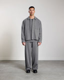 Elon Jacket | Dark Grey Melange