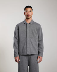 Elon Jacket | Dark Grey Melange