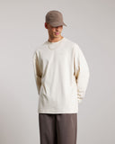 Esta LS Tee | White Cap Grey