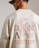 Esta LS Tee | White Cap Grey