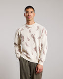 Loris Crewneck | White Cap Grey