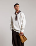 Finley Sweater | White Cap Grey