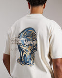 Luma Tee | White Cap Grey