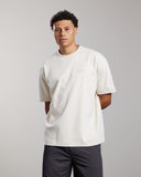 Luma Tee | White Cap Grey