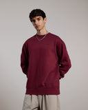 Milon Sweater | Bordeaux