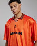 Monarch Football Tee | Orange