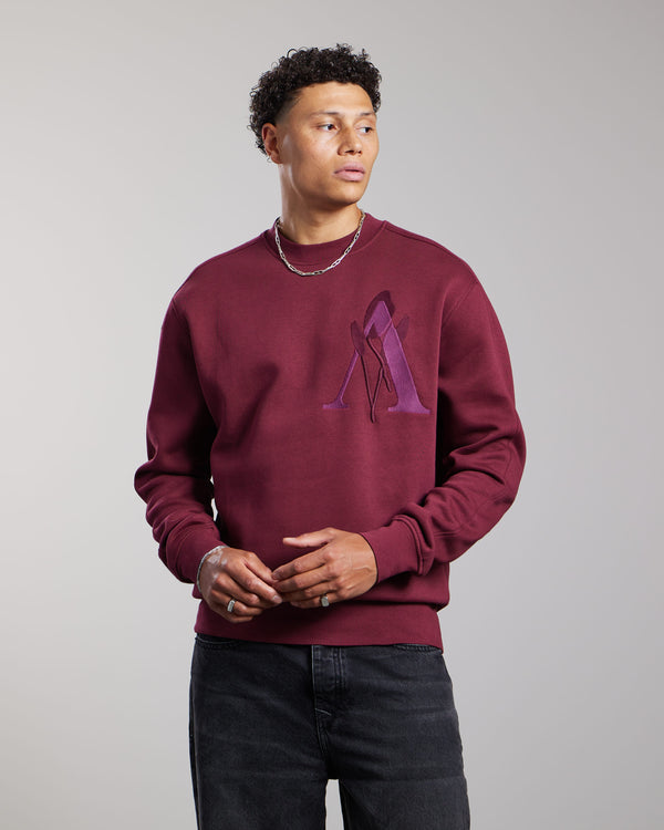Phase Sweater | Bordeaux