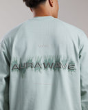 Rynx Long-Sleeve Tee | Aqua Grey