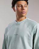 Rynx Long-Sleeve Tee | Aqua Grey