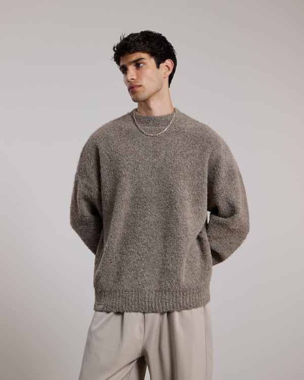 Mozeno Knit | Grey Mel