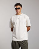 Zahir Tee | White Cap Grey
